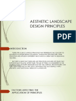 Aesthetic Landscape Design Principles