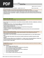 Lesson Plan: Curriculum Connections