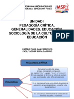 Pedagogía Crítica MMSR 