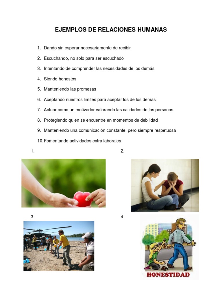 Ejemplos de Relaciones Humanas Ajedrez