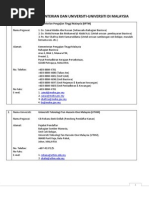 Download Alamat Kementerian dan Universiti-Universiti di Malaysia by amey_mcr SN37395236 doc pdf