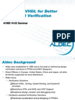 AVMSVI-03 - Enhanced VHDL for Better Design and Verification