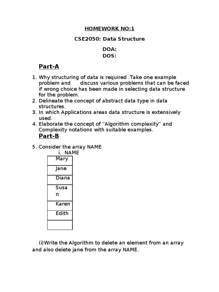 Data Structure | PDF