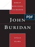 John Buridan Great Medieval Thinkers PDF