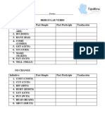 Irregular Verb1 Listado