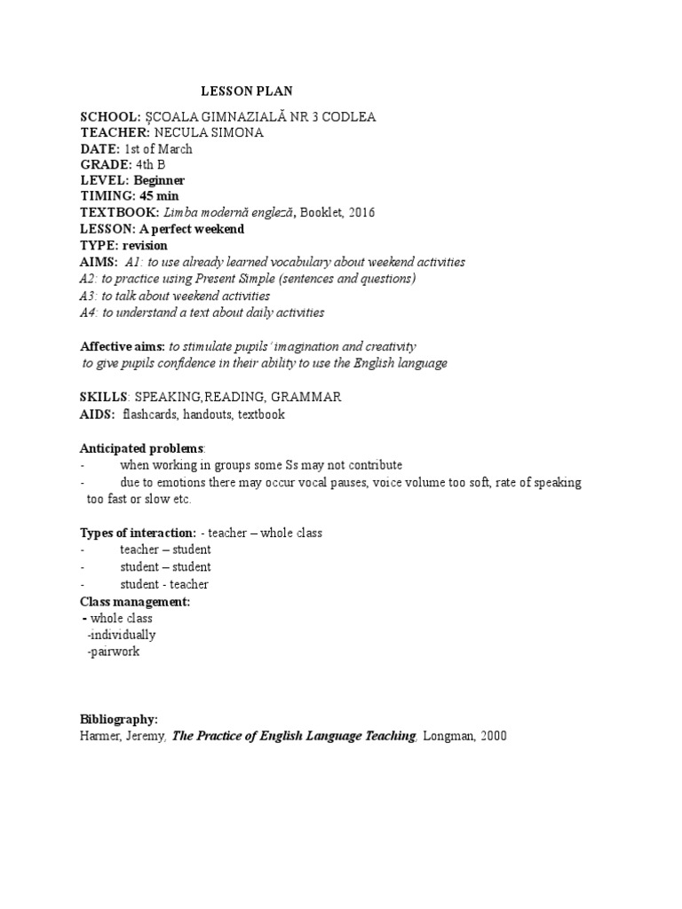 Engaging English Lessons for Beginners | PDF | Language Education ...