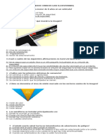 Cuestionario Examen de Conducir Clase B Chile