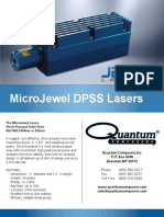 MicroJewel DPSS Laser Datasheet