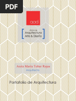 Portafolio de Arquitectura_Anita Tobar