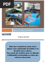 Aula 1 - Saneamento Básico i
