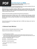 Kode dan Jenis Kawat Las RB dan RD | PDF