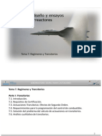 Aerorreactores Master - Tema 7 - Transitorios y Regímenes - V1