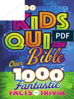 NIV Kids' Quiz Bible Sampler