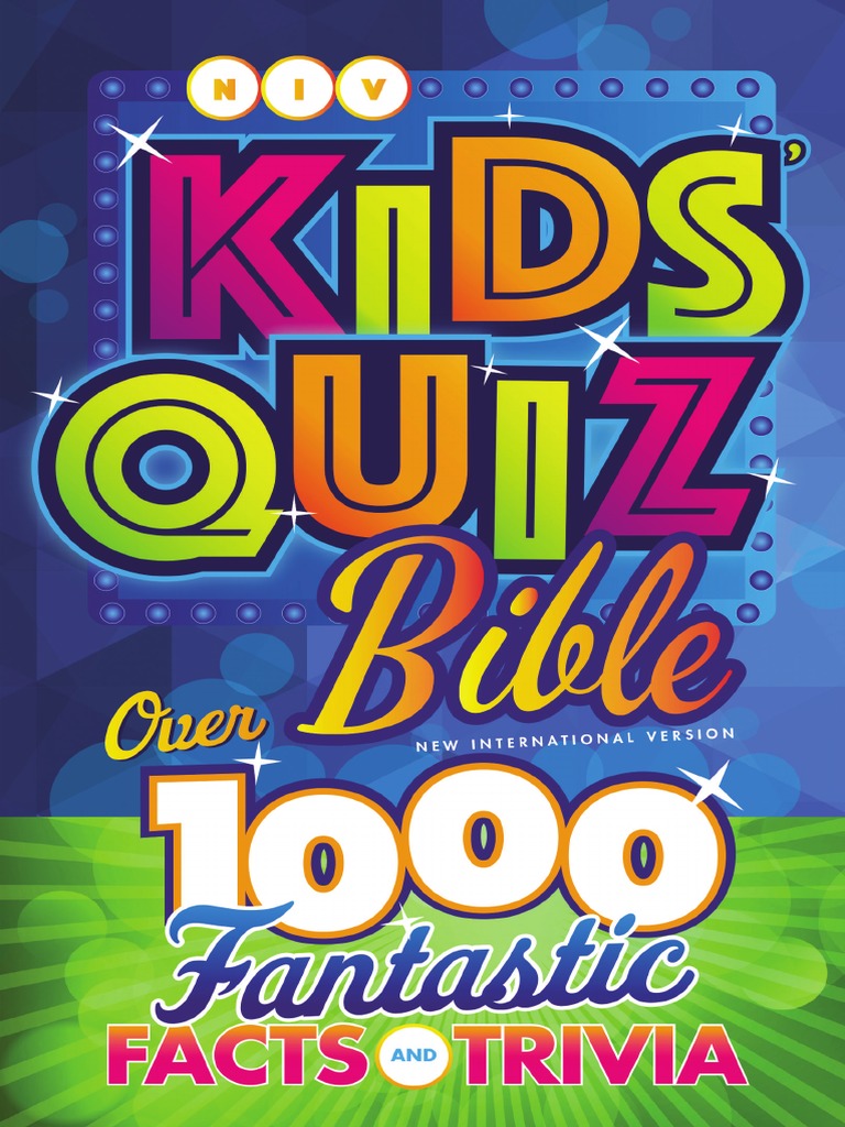 NIV Kids' Quiz Bible Guide | PDF | Cain And Abel | Christianity