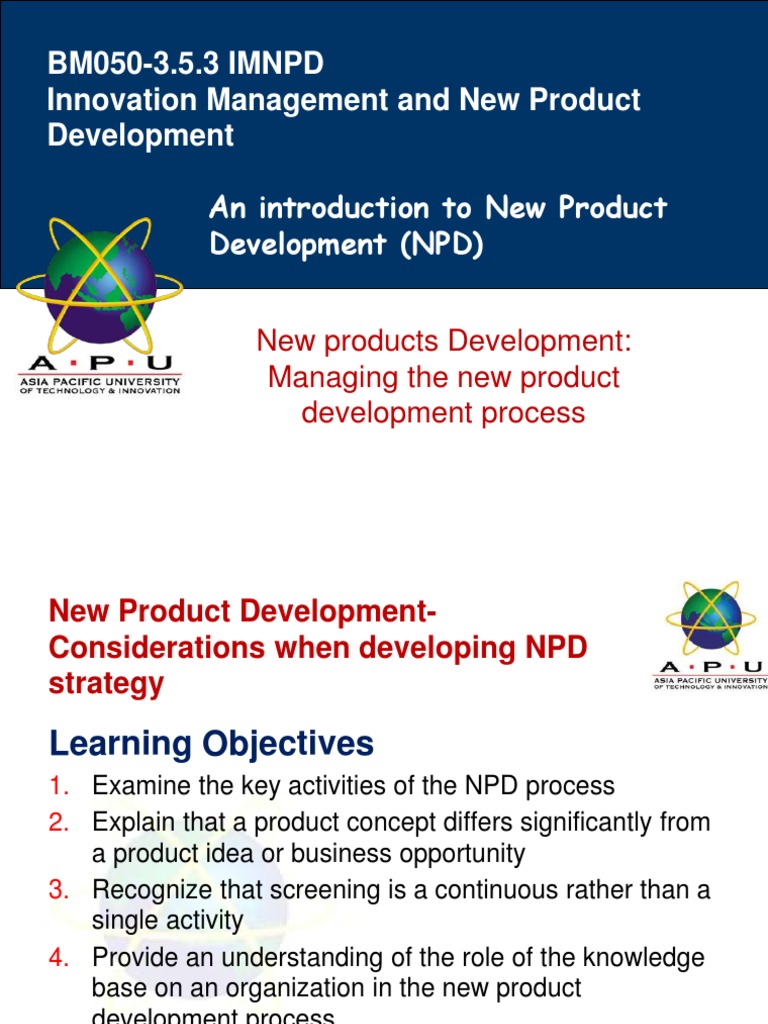 Managing New Product Development Teams | PDF | New Product Development ...