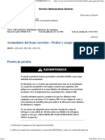 Acumulador Del Freno (Servicio) - Probar y Cargar