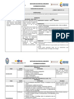 PLAN DE CLASES PERIODO I. Grado 8o. - Religión 2017