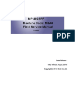 Manual Service RICOH MP 402SPF