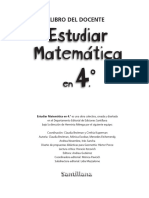 Estudiar Mate 4 Doc