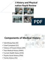 Medical History and Physical Examination Rapid Review