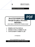 Mantenimiento de Maquinaria Pesada Minera 201620