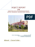 Project Report ON: About Coca-Cola