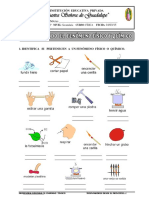 Guía de Fenómenos Físicos y Químicos