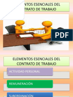 Elementos Del Contrato de Trabajo