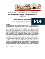 Art MERGULHAO, Pedro T.P. - Paisagem Negada, Transformada, (Re) Descoberta, e A Paisagem Desejada Na Contemporaneidade 'Amazonida'