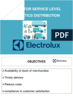 Indicator Service Level Logistics Distribution