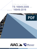 TRANSICION DE LA NORMA ISO TS A IATF 16949