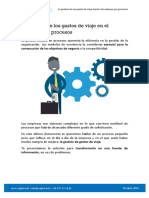 Gestion Gastos Viaje Enfoque Procesos PDF