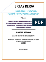 Kulit Depan Kertas Kerja BIL2 2018