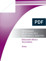 Educacion Basica Secundaria Artes PDF