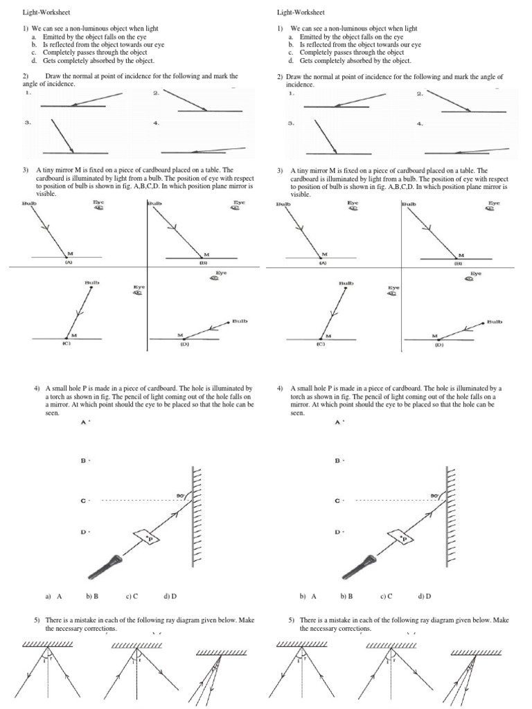 Lightworksheetlessonplan.docx Mirror Light
