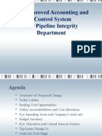 An Improved Accounting and Control System For Pipeline Integrity Department