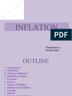 Inflation: Presented by Ronak Shah