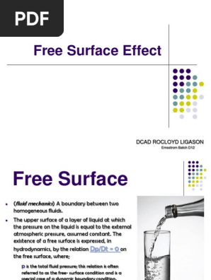 Free Surface Effect