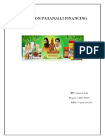 A Brief Report On The Financial Condition of Patanjali