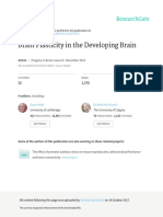 Brain Plasticity in the Developing Brain