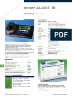 Turbidity Meter AL250T-IR: With Infra-Red Light Source