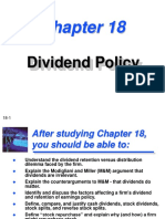 Ch18devident Policy