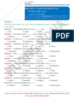 Essential English vocabulary and grammar for THPT Quốc Gia 2018 exam