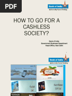 BOI Presentation On How To Go For A Cashless Society