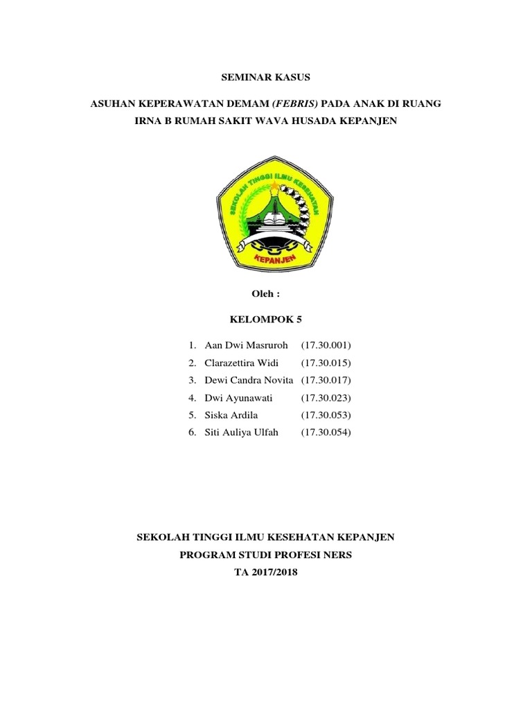 Contoh Askep Febris Pada Anak Pdf - Simak Gambar Berikut