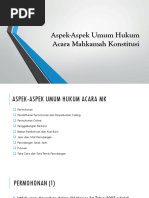 Download Aspek-Aspek Umum Hukum Acara Mahkamah Konstitusi by Matio Nainggolan SN374015258 doc pdf