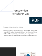 Transpor Dan Pertukaran Zat Biologi