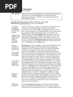 Sample Response 5: The Tempest Response By: Magar Etmekdjian The Question