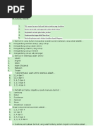 SOAL BIOLOGI