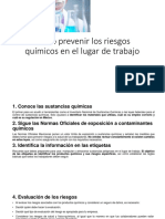 Cómo Prevenir Los Riesgos Químicos en El Lugar